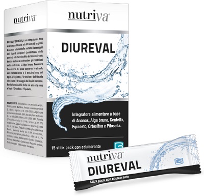NUTRIVA DIUREVAL 15 STICK PACK DA 10 ML - fitfarma.it