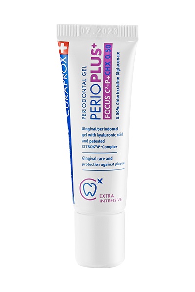 CURAPROX PERIOPLUS+ FOCUS GEL CHX 0,5% 10 ML - fitfarma.it