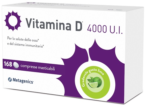 VITAMINA D 4000UI 168 COMPRESSE MASTICABILI - fitfarma.it