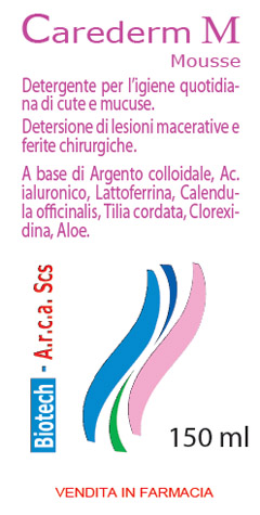 CAREDERM M MOUSSE 150 ML - fitfarma.it