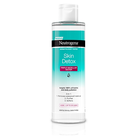 NEUTROGENA DETOX MICELLARE TRIPLA AZIONE 400 ML - fitfarma.it