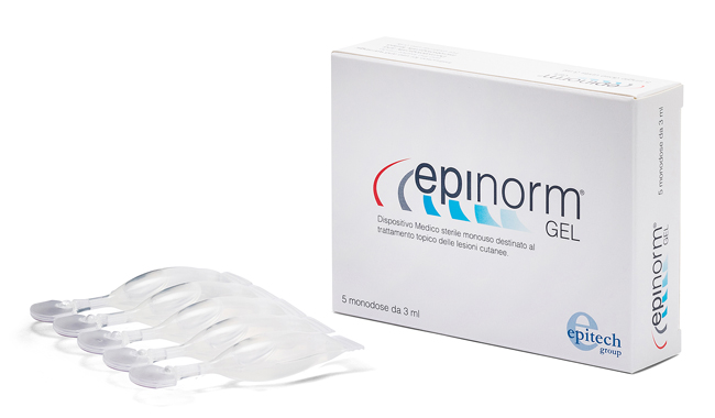EPINORM GEL TRATTAMENTO LESIONI CUTANEE DA EPISIOTOMIA 5 MONODOSE 3 ML - fitfarma.it