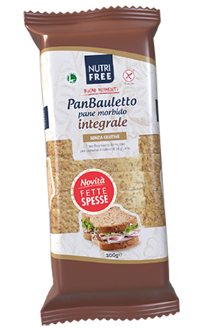 NUTRIFREE PANBAULETTO INTEGRALE 300 G - fitfarma.it