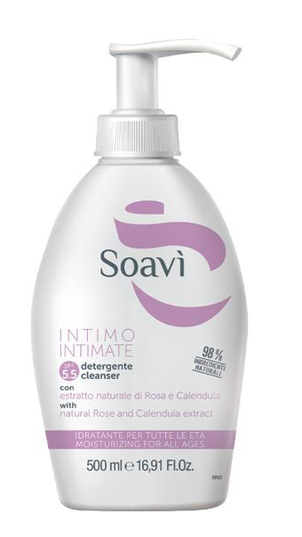 SOAVI' INTIMO IDRATANTE PH5,5 FLACONE CON DISPENSER 500 ML - fitfarma.it