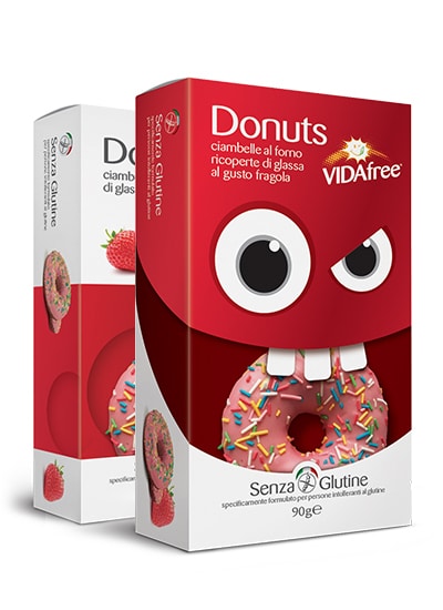 DONUTS FRAGOLA 90 G - fitfarma.it