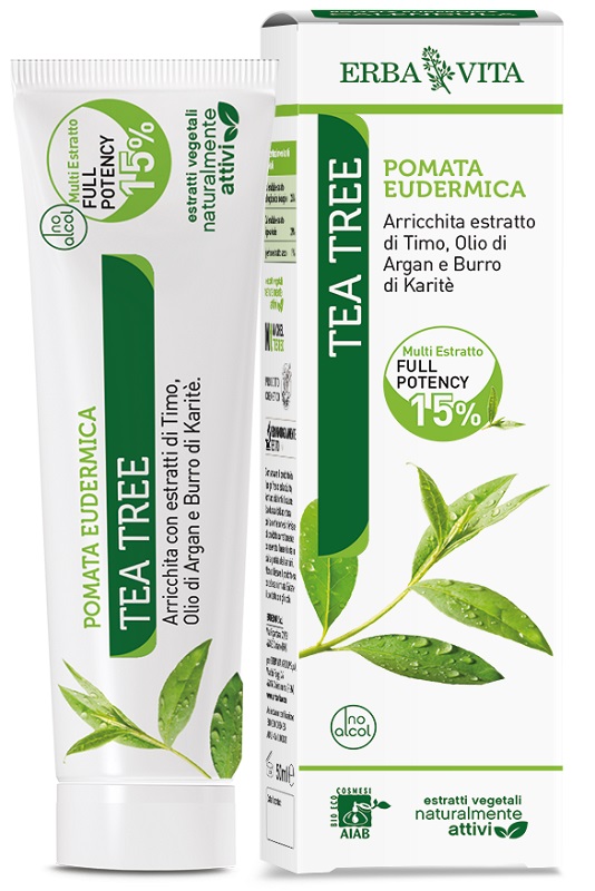 POMATA EUDERMICA TEA TREE 50 ML - fitfarma.it