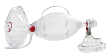 PALLONE PER RIANIMAZIONE AMBU MONOUSO COMPLETO DI MASCHERA E RESERVOIR - fitfarma.it