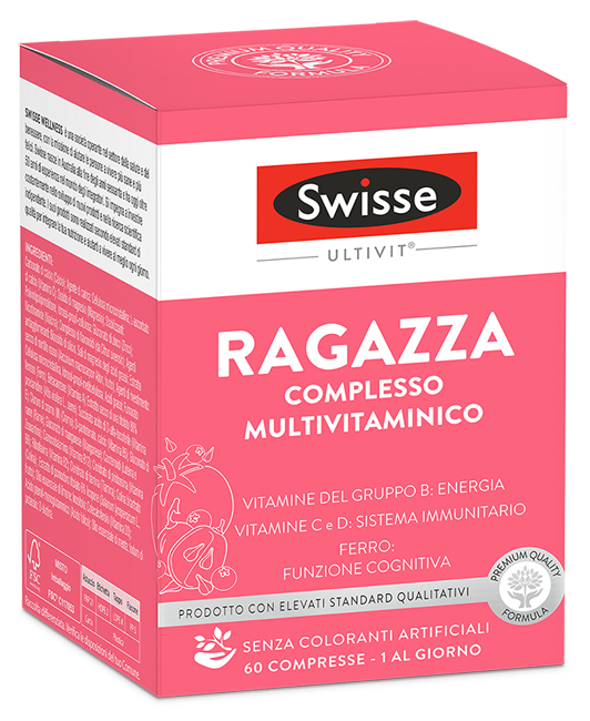 SWISSE MULTIVITAMINICO RAGAZZA 60 COMPRESSE - fitfarma.it