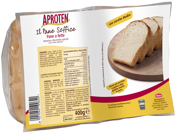 APROTEN PAN BIANCO FETTE 2 X 200 G - fitfarma.it