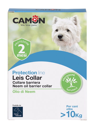LEIS COLLARE BARRIERA CON OLIO DI NEEM CANE 60 CM L 12 PEZZI - fitfarma.it