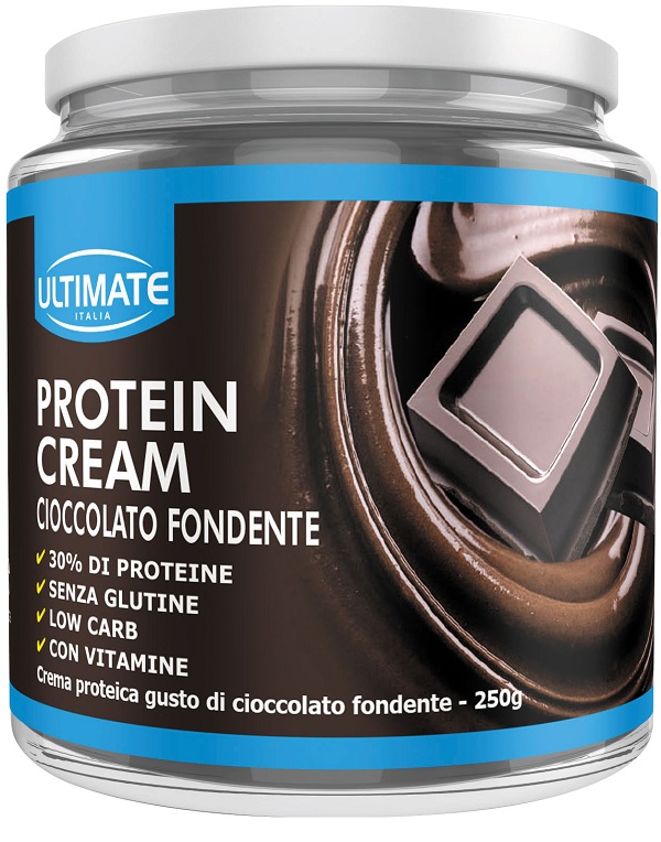 ULTIMATE PROTEIN CREAM CIOCCOLATO FONDENTE 250 G - fitfarma.it