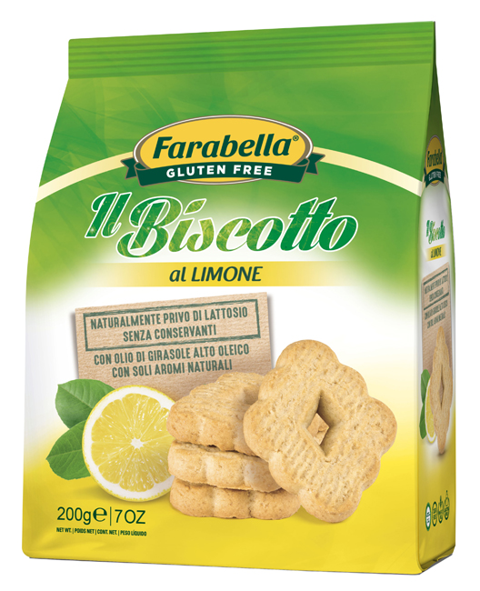 FARABELLA BISCOTTO LIMONE 200 G - fitfarma.it