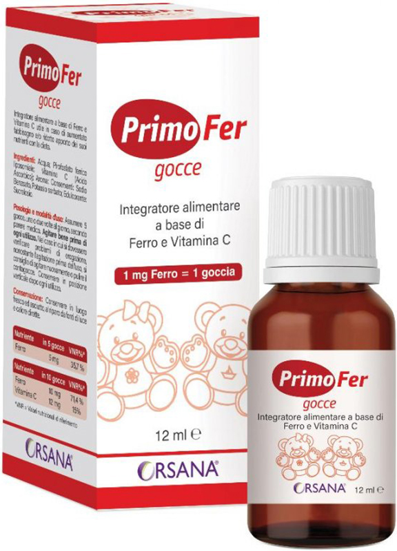 PRIMOFER GOCCE 12 ML - fitfarma.it