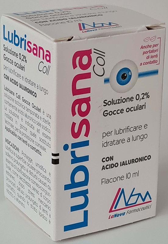 COLLIRIO LUBRISANA FLACONE 10 ML - fitfarma.it