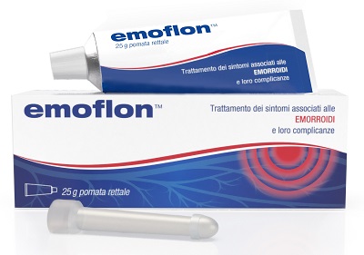 EMOFLON POMATA RETTALE TUBETTO 25 G CON APPLICATORE - fitfarma.it