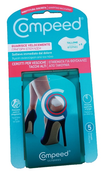 CEROTTO COMPEED VESCICHE TACCHI ALTI 5 PEZZI - fitfarma.it