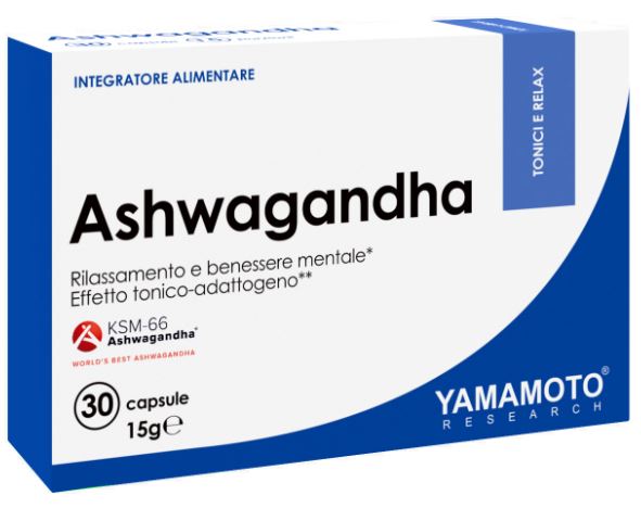 YAMAMOTO RESEARCH ASHWAGANDHA 30 CAPSULE - fitfarma.it