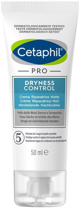 CETAPHIL PRO DRYNESS CONTROL CREMA MANI RIPARATRICE NOTTE 50 ML - fitfarma.it