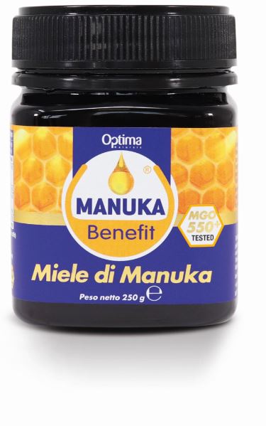 MANUKA BENEFIT MIELE DI MANUKA 550+ MGO 250 G - fitfarma.it