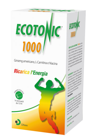 ECOTONIC 1000 14 STICK PACK 15 ML - fitfarma.it