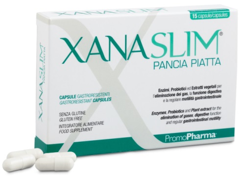 XANASLIM PANCIA PIATTA 15 CAPSULE GASTRORESISTENTI - fitfarma.it