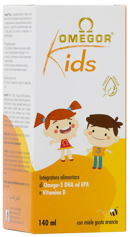 OMEGOR KIDS 140 ML - fitfarma.it