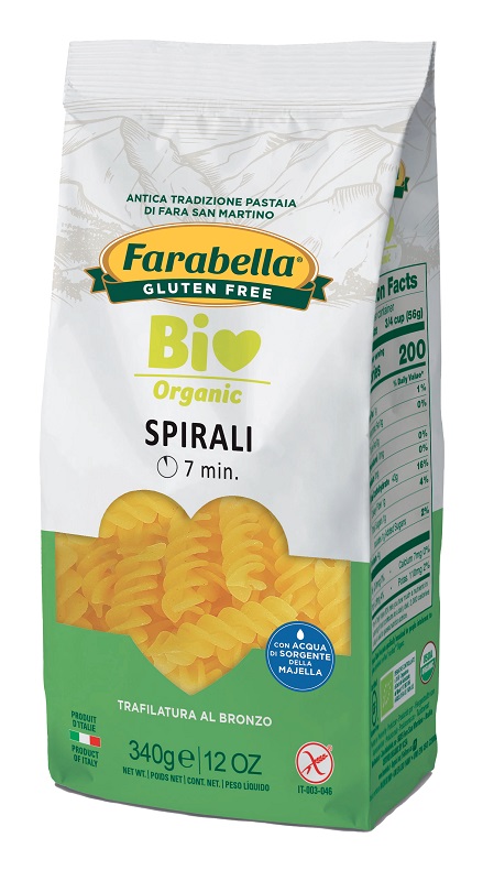 FARABELLA BIO SPIRALI MAIS-RISO 340 G - fitfarma.it