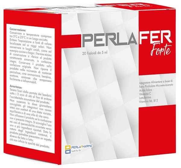 PERLAFER FORTE 20 FIALOIDI DA 5 ML - fitfarma.it