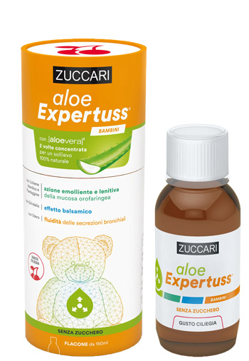 ALOE EXPERTUSS BAMBINI CILIEGIA 150 ML - fitfarma.it
