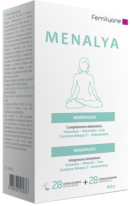 MENALYA 28 CAPSULE RIGIDE + 28 CAPSULE MOLLI - fitfarma.it