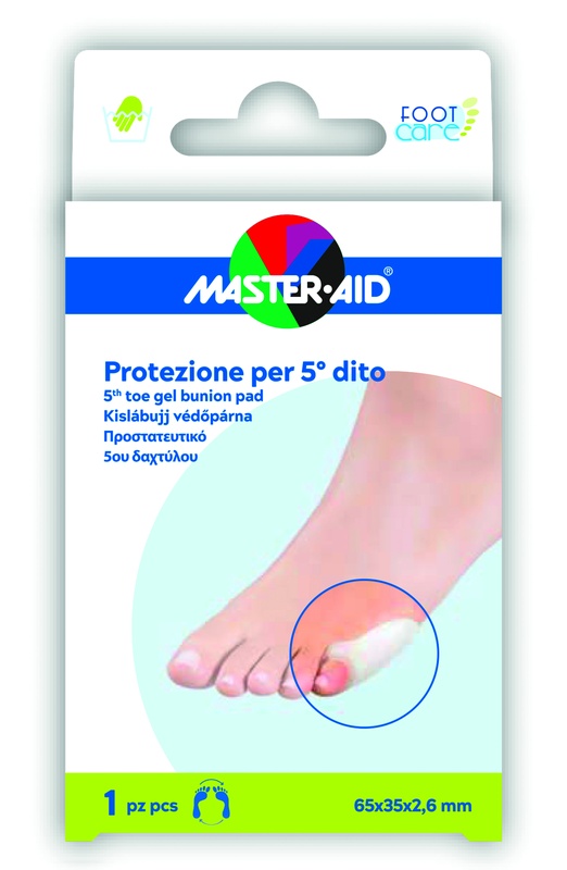 MASTER-AID FOOT CARE PROTEZIONE GEL 5 DITO 1 PEZZO - fitfarma.it