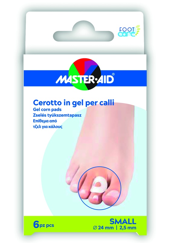 MASTER-AID FOOT CARE CEROTTO GEL CALLI TAGLIA S 6 PEZZI - fitfarma.it