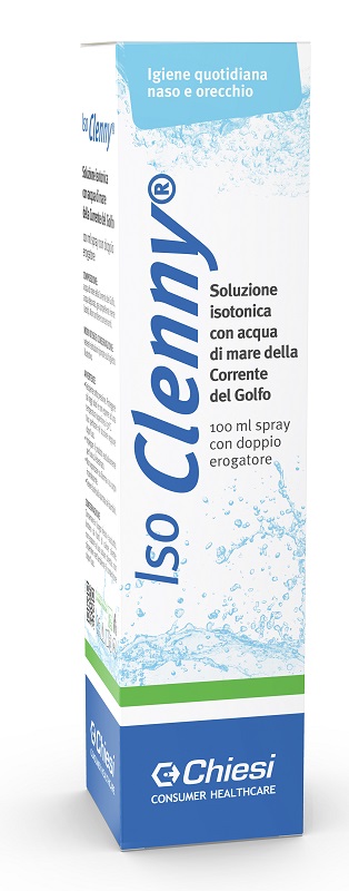 ISO CLENNY SOLUZIONE ISOTONICA BIOMARINA SPRAY DOPPIO EROGATORE 100 ML - fitfarma.it