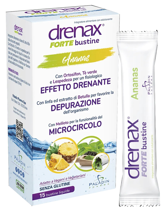 DRENAX FORTE ANANAS 15 STICK PACK - fitfarma.it