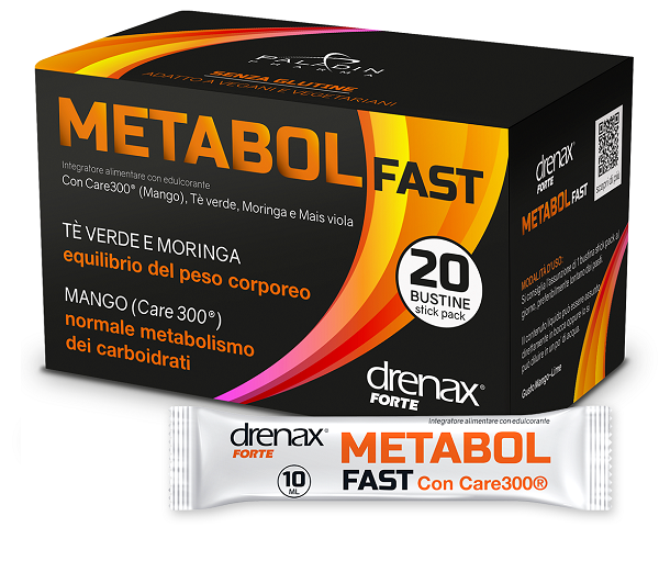 DRENAX METABOL FAST 20 STICK PACK - fitfarma.it