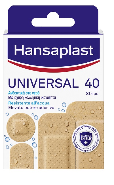 CEROTTO HANSAPLAST UNIVERSAL ASSORTITI 40 PEZZI - fitfarma.it