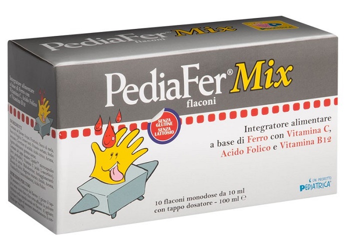 PEDIAFER MIX 10 FLACONI DA 10 ML - fitfarma.it
