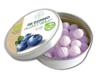CARAMELLE F-CARE MIRTILLO BIO 50 G - fitfarma.it
