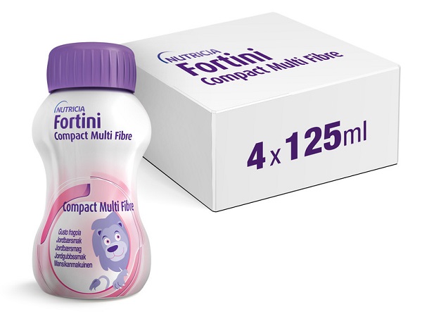 FORTINI COMPACT MULTI FIBRE FRAGOLA 4 PEZZI 125 G - fitfarma.it