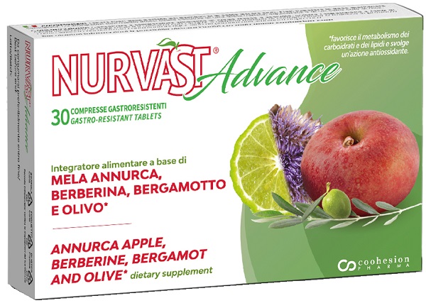 NURVAST ADVANCE 30 COMPRESSE GASTRORESISTENTI - fitfarma.it