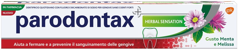 DENTIFRICIO PARODONTAX HERBAL SENSATION 75 ML - fitfarma.it