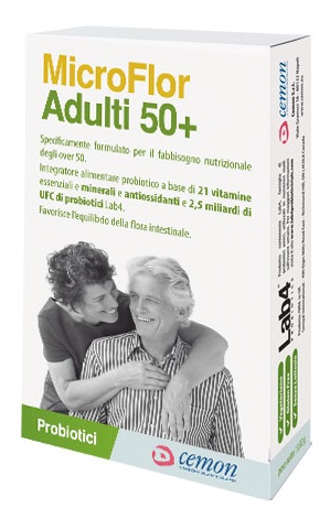 MICROFLOR ADULTI 50+ 30 CAPSULE - fitfarma.it