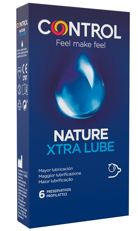 PROFILATTICO CONTROL NATURE 2,0 XTRA LUBE 6 PEZZI - fitfarma.it
