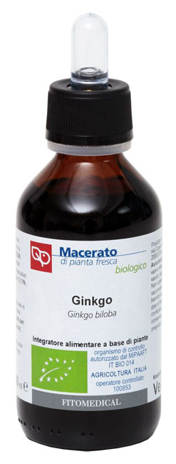 GINKGO TINTURA MADRE BIO 100 ML - fitfarma.it