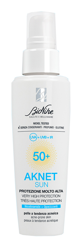 AKNET SUN PROTEZIONE MOLTO ALTA SPF50+ 50 ML - fitfarma.it