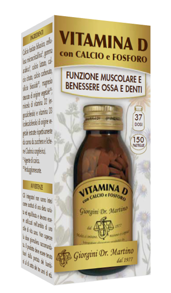 VITAMINA D CALCIO/FOSFORO 150 PASTIGLIE - fitfarma.it