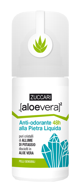 ALOEVERA2 ANTIODORE PIETRA LIQUIDO ROLL ON 50 ML - fitfarma.it