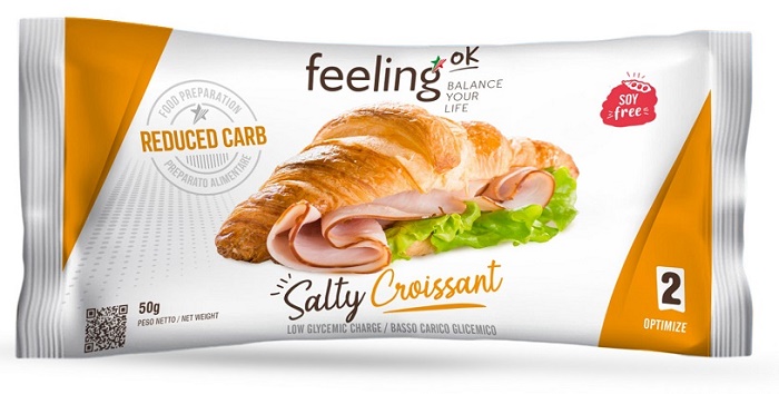 FEELING OK SALTY CROISSANT 50 G - fitfarma.it