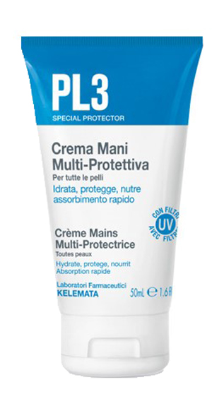 PL3 CREMA MANI MULTI PROTETTIVA 50 ML - fitfarma.it