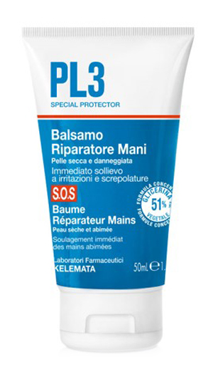 PL3 BALSAMO RIPARATORE MANI SOS 50 ML - fitfarma.it
